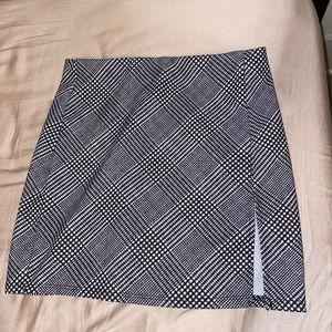 Plaid skirt